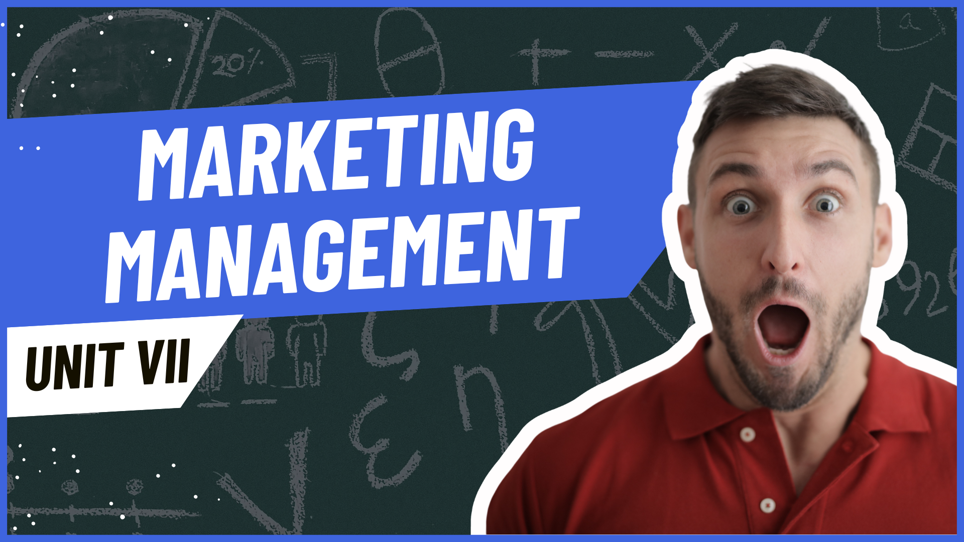 Unit VII: Marketing Management